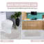 Ensemble de tapis de bain 4 pièces avec couvercle Waterford, séchage rapide, tapis lavables à la machine, absorbant-1538363296