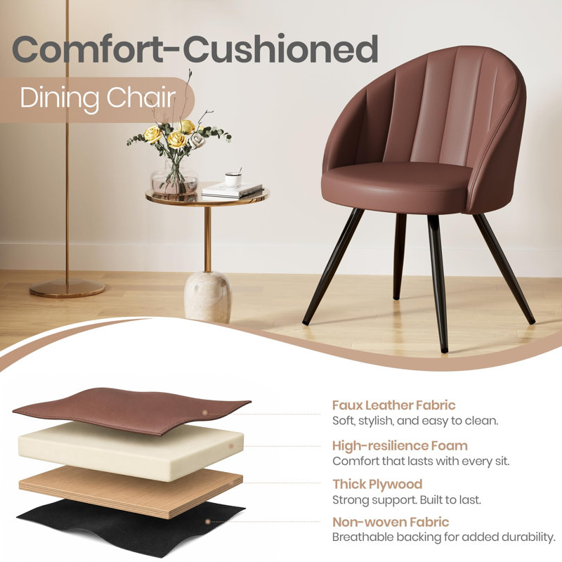 Dining Set, Brown, Grey