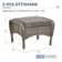 Valierius Versatile Outdoor Wicker Ottomans With Soft Cushions - Durable & Weather-Resistant For Patios, Gardens & Poolside Relaxation