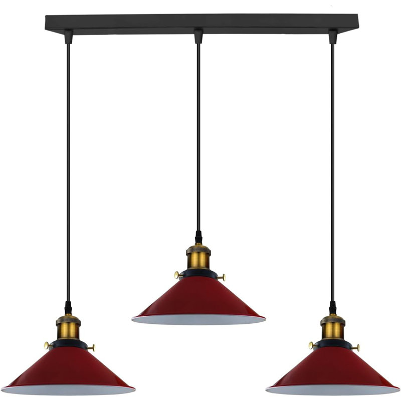 3 - Light Pendant, Red