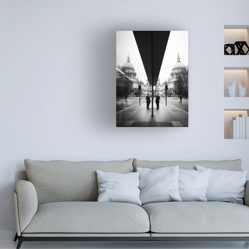 Reflecting StPaul sur toile, H 19 po x l 14 po x P 2 po