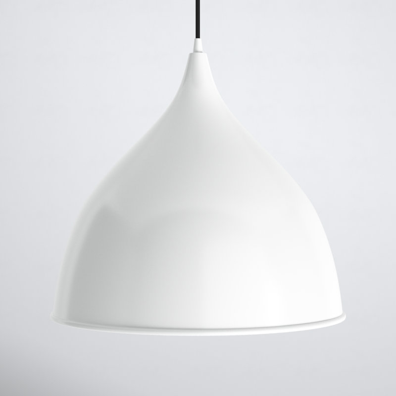 Newman 1 - Light Single Pendant, White