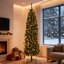 Arbre de Noël artificiel en PVC 6 pi avec lumières DEL 6 pi