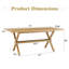 table de salle à manger en X-136364570-136364569