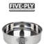 SQ Professional Lustro Touch 12 - Piece Stainless Steel (18/8) Cookware Set-70118681