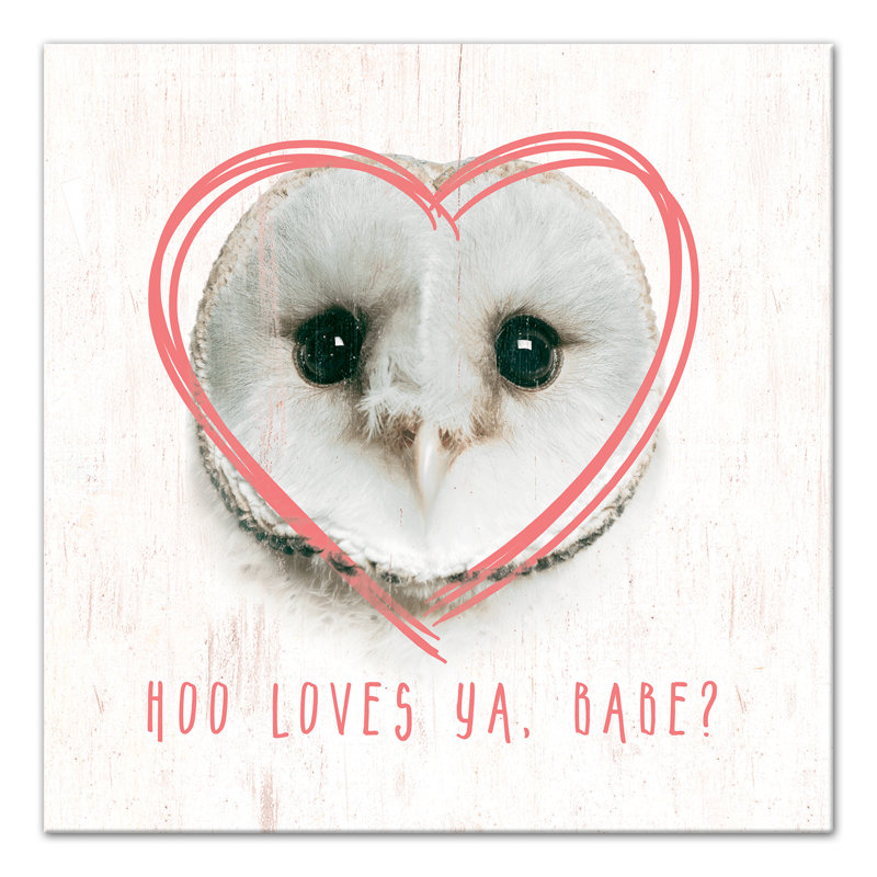 Hibou love Mccreery, H 16 po x l 16 po x P 1,25 po