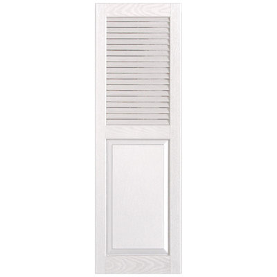 Straight Top Combination Louvered
