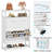 Tipping Bucket 14 Pair Shoe Rack