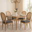 Ensemble de chaises de salle à manger Ilmie French Country Cane-1378358451