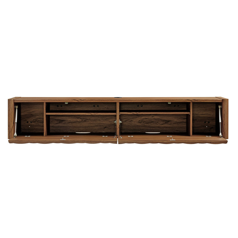 Emric Wave 71" Wall-Mounted Tv Cabinet