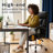 Office Chair Adjustable Height Executive Desk Chair With Foot Rest Comfortable Computer Chair High Back Reclining Gaming Chair Durable Leather Rolling Work Swivel Chairs