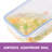 Easy Essentials™ Food Storage - Set of 6 Containers and 6 Lids