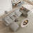 Milard Minimalist Modular Sofa-1193002723-1193002722