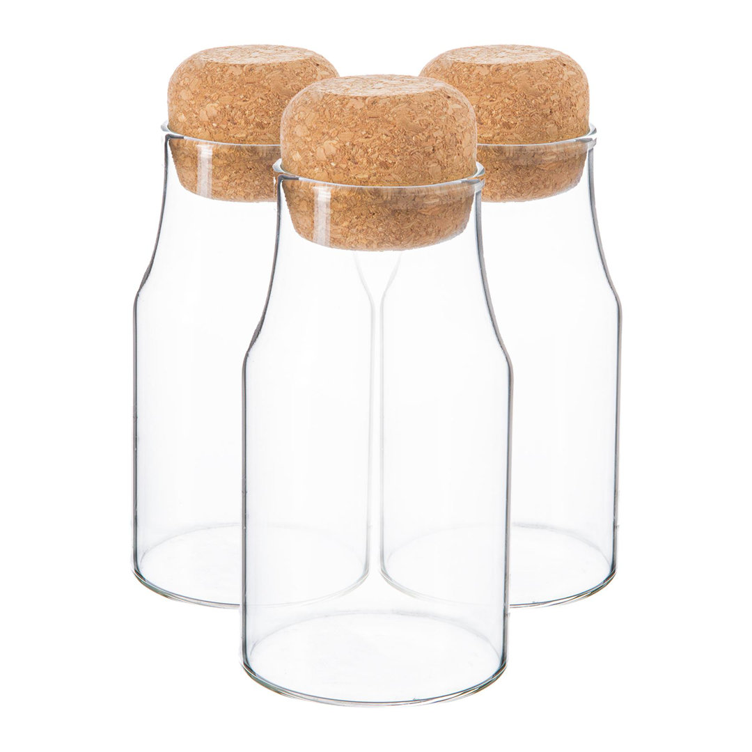 Glass Jar - Set of 3
