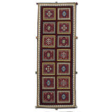 Hand-Knotted High-Quality Red Runner