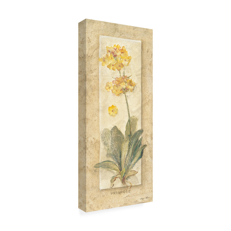 Art sur toile «Rhin Cheri Blum Primrose», H 32 po x l 14 po