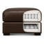 Vancouver Heirloom Quality Ottoman in Buttery Soft 100% Top Grain Leather, Made to Order-395500411