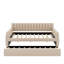 Full Size Upholstered Daybed With Trundle-2118033181