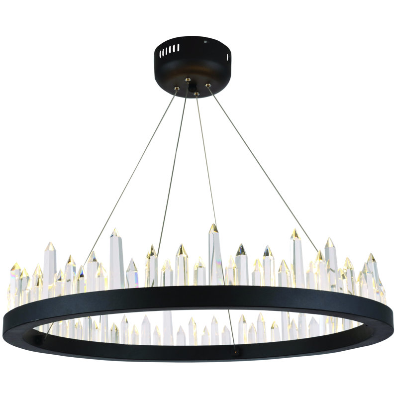 Rosendo 32 - Light Dimmable Wagon Wheel Chandelier