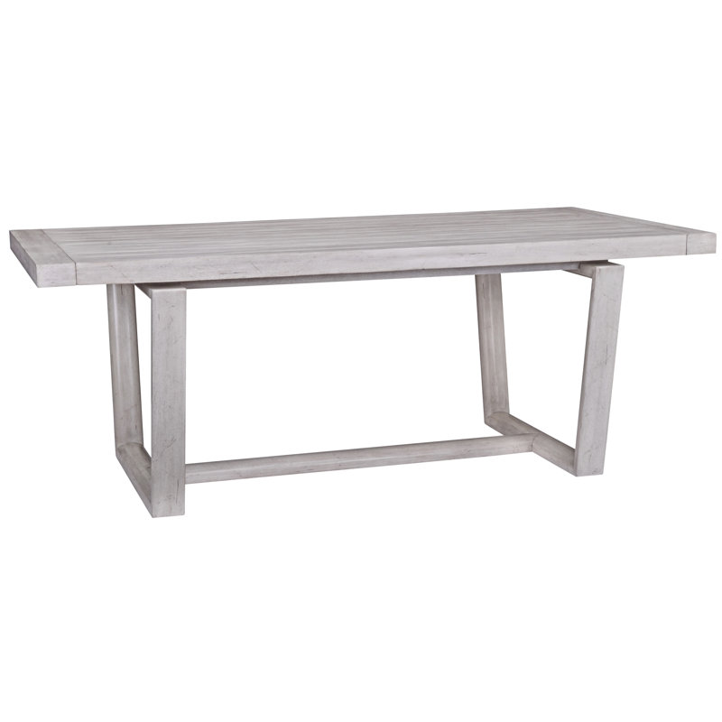 Hatteras Mahogany Wood Dining Table, Peninsula