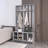 Hall Tree In Melamine, Open Storage Y Coat Space