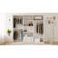 Kaylah 6 Door Manufactured Wood Wardrobe