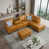 Yellow Faux Leather selected
