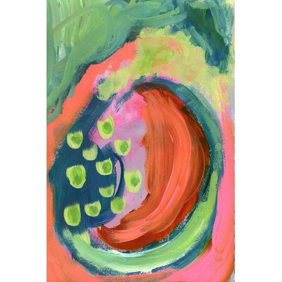 Abstract Wave' by Jill Lambert Painting Print on Wrapped Canvas -  Marmont Hill, MH-SHNJIL-42-C-30