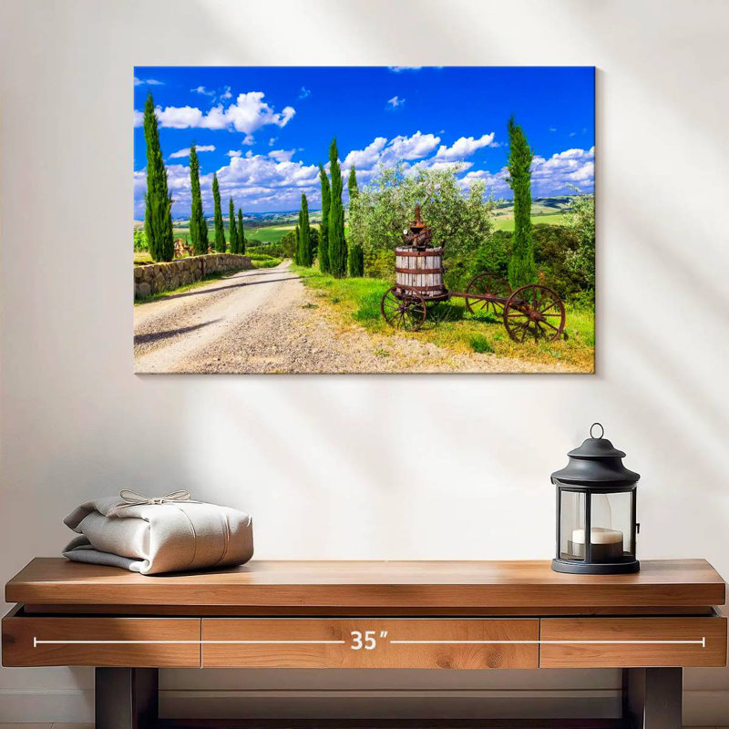 Campagne de Nicci, Toscane, H 16 po x l 24 po