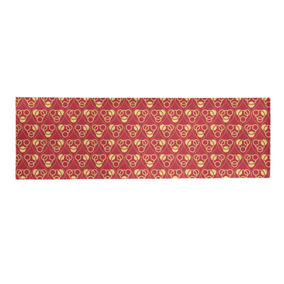 Chenille Geometric Indoor Rug