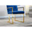 Ensemble de 1 chaise de salle à manger avec accoudoirs Modern Velvet-1899102064-1899102062