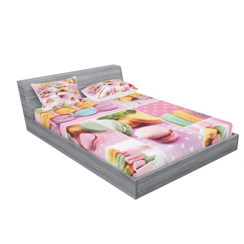 Microfiber Sheet Set, Full/Double Sheet Set with Fitted Sheet