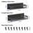 Magnetic Spice Rack For Refrigerator, 4 Pack Magnetic Shelf, Fridge Magnet Organizer With Moveable 8 Hooks, Magnetic Fridge Shelf For Kitchen Organization And Storage (4 Pack)