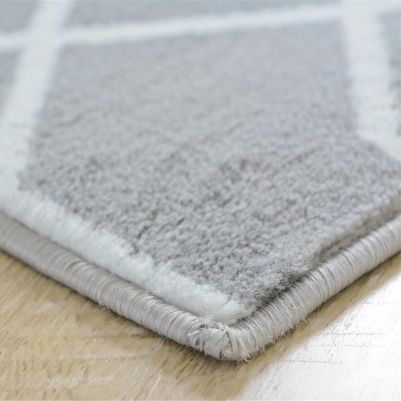 Tapis gris Abler, Rectangle 7 pi 10 po x 10 pi 6 po