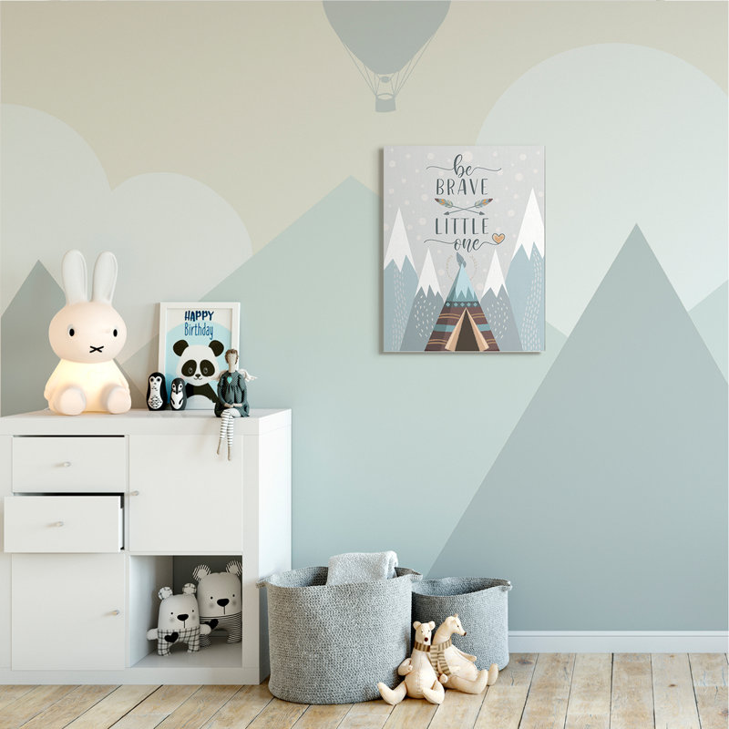 Tipi Brave Little One, Toile tendue, H 30 po x l 24 po x P 1,5 po