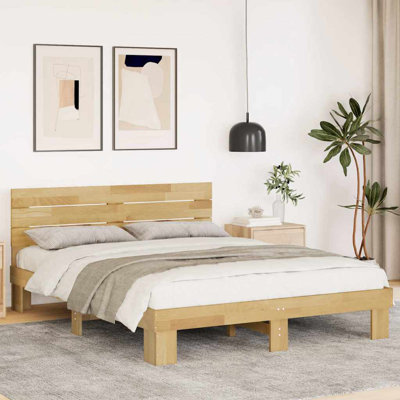 Solid Wood Bed