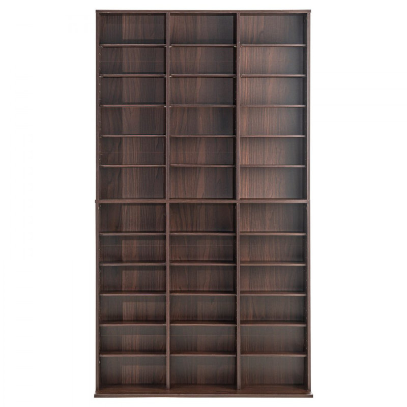 Wood 71.26'' H Media Shelves