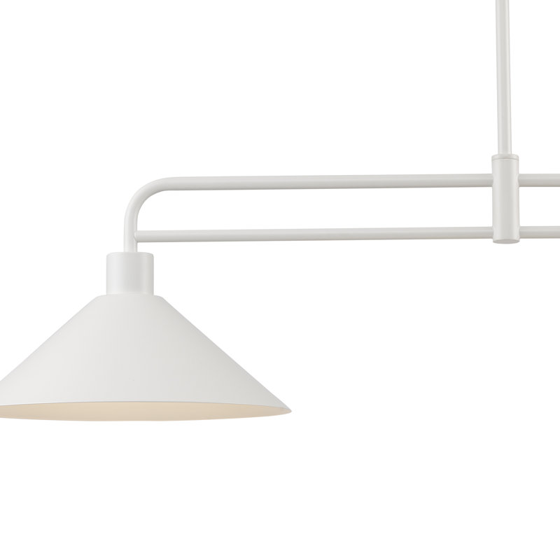 Luminaire suspendu industriel Fayra, Blanc