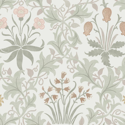 William Morris Celandine Forest Wallpaper