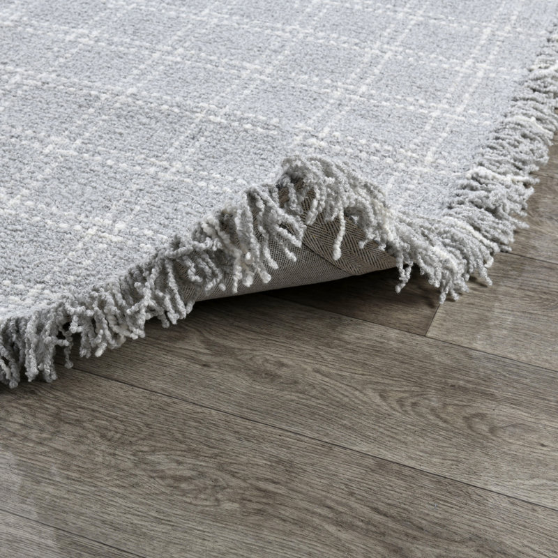 Tapis rectangulaire en laine avec envers antidérapant Bradbury, Rectangle 9 pi x 12 pi