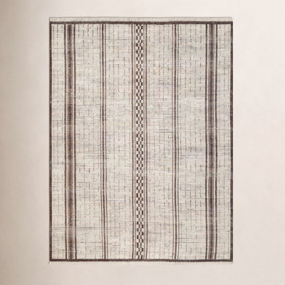 Todd Hand-Knotted Abstract Wool Rug
