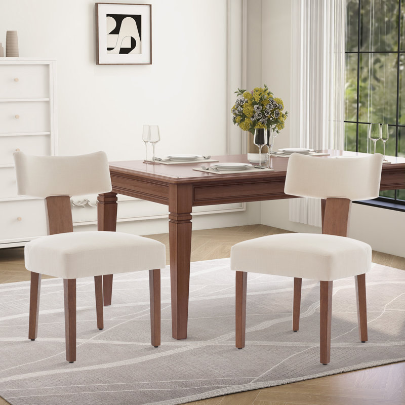 Chaise rembourrée l 20,45 po, Beige