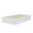 Twin Size Wooden Daybed With Fence-Style Guardrails For Safety And Two Built-In Storage Drawers-1765952082