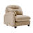Sofa LSF W/1 pillow -Camel