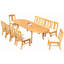 Osborne Outdoor 13 - Piece Teak Dining Set-1623152130-1683453815