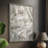 ABSTRACT Series LV Framed Print - Solid Wood-1236874441