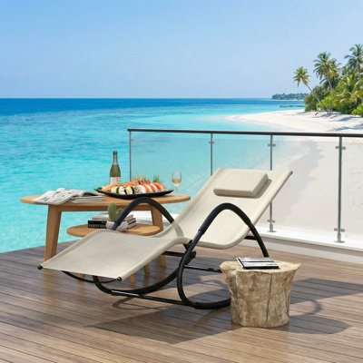 Chaise berçante d'extérieur, chaise berçante résistante