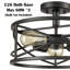 Plafonnier cage cylindrique 3 lumières