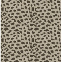 Animal Print Leopard Wallpaper - Peel and Stick, Small Sample 8 x 11 Inches / Light Natural Brown / Vinyl Peel and Stick