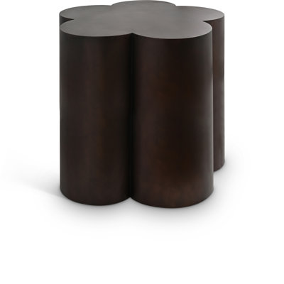 Makhai Iron End Table by Orren Ellis